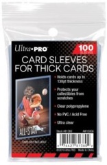 THICK Ultra Pro Card Sleeves for Thick Cards - 100ct